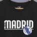 Real Madrid Retro Logo Tişört | Siyah