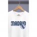 Real Madrid Retro Logo Tişört | Beyaz