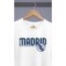 Real Madrid Retro Logo Tişört | Beyaz