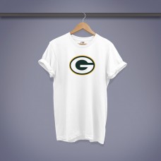 Green Bay Packers Logo Tişört | Beyaz