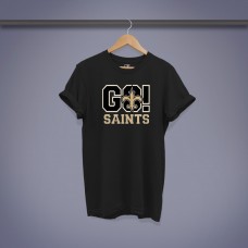 New Orleans Saints Tişört | Siyah