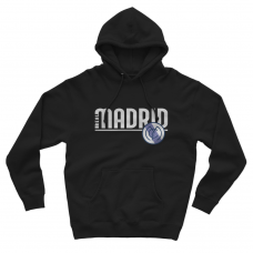 Real Madrid Retro Logo Hoodie | Siyah