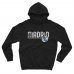 Real Madrid Retro Logo Hoodie | Siyah