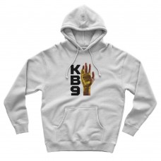 Benzema 'Altın El' Hoodie | Beyaz