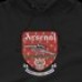 Arsenal Retro Logo Hoodie | Siyah