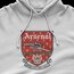 Arsenal Retro Logo Hoodie | Beyaz