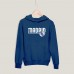 Real Madrid Retro Logo Hoodie | Mavi