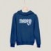 Real Madrid Retro Logo Hoodie | Mavi