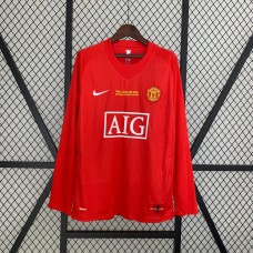 Manchester United 07/08 Şampiyonlar Ligi Final Uzun Kol Retro