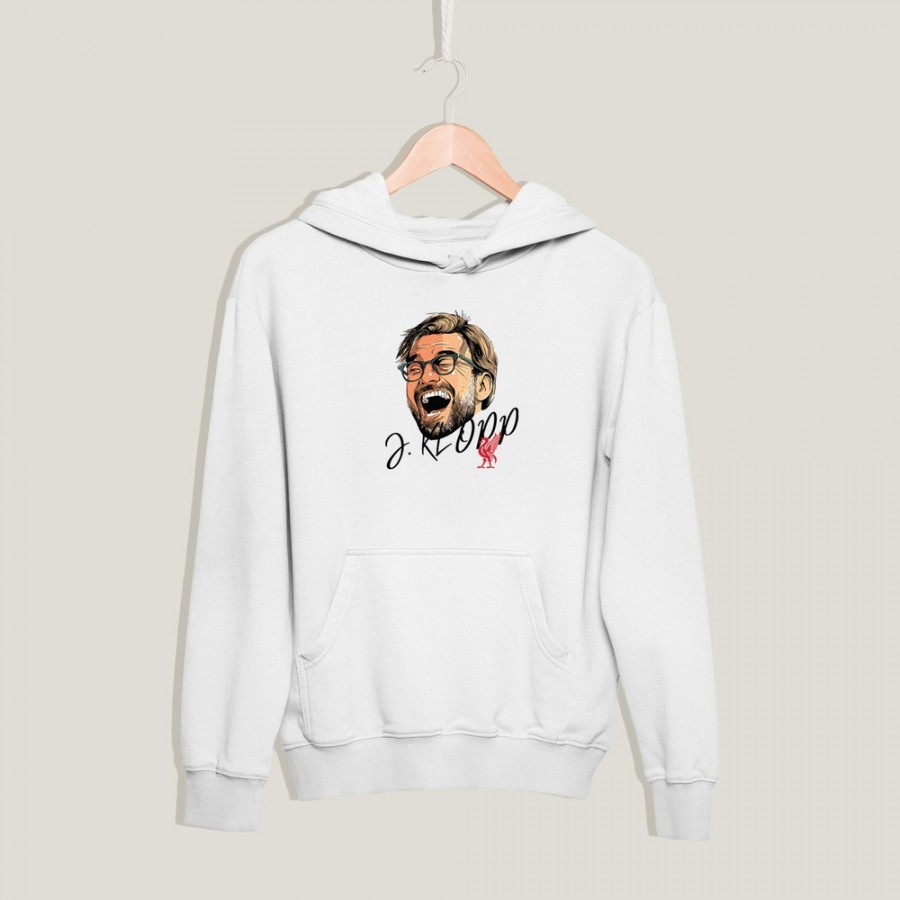 J. Klopp Hoodie | Beyaz