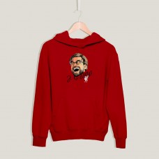 J. Klopp Hoodie | Kırmızı