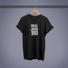 Real Madrid ‘y nada mas’ Tişört | Siyah