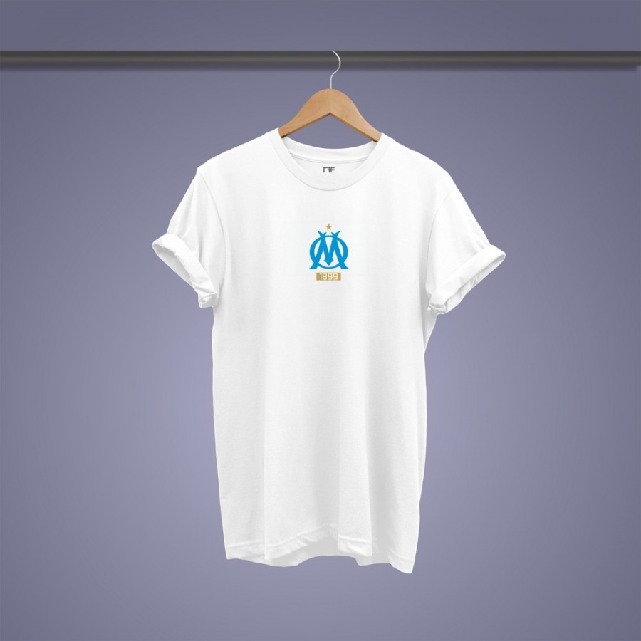 Marsilya Logo Tişört | Beyaz