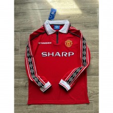 HIZLI TESLİM - Manchester United 98/99 İç Saha Uzun Kol