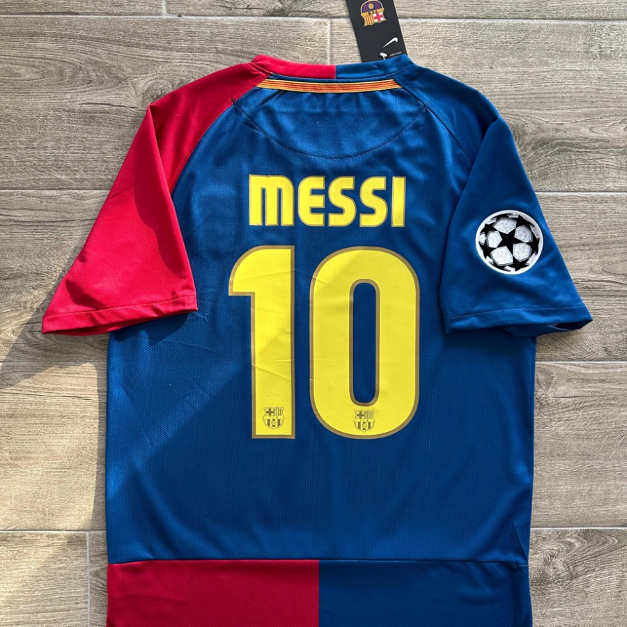 HIZLI TESLİM - Barcelona 09/10 Şampiyonlar Ligi Final Retro #MESSI / 10