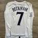 HIZLI TESLİM - İngiltere 2002 İç Saha Uzun Kol #BECKHAM / 7
