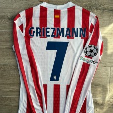 HIZLI TESLİM - Atletico Madrid 25/26 İç Saha Player Versiyon Uzun Kol #GRIEZMANN/7