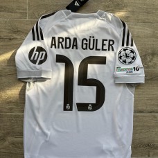 HIZLI TESLİM - Real Madrid 25/26 İç Saha Player Versiyon #ARDA GÜLER/15