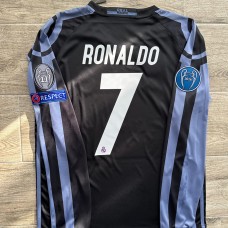 HIZLI TESLİM - Real Madrid 16/17 Dış Saha Uzun Kol #RONALDO/7